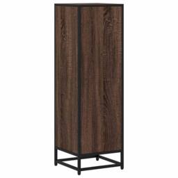 Berkfield Home Modern Book Cabinet Brown Oak 33.5x33x107.5 cm Engineered Wood - thumbnail 6