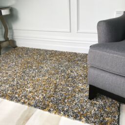 Kukoon Soft Shaggy Rugs Deep Pile Fluffy Yellow Bedroom Carpet Mat - Size: 60 cm x 110 cm - thumbnail 4