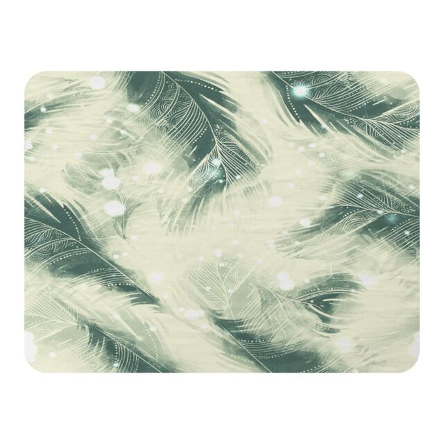 Benjamin Tate Design Feathers Fantastic Birds With Decorative Ornaments Blanket in Natural - Size: 120 cm x 150 cm - image 1