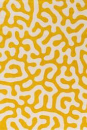 THE RUGS Joli Abstract Pattern Soft & Dense Pile Living Room & Bedroom Rug in Yellow - Size: 200 cm x 290 cm - thumbnail 2