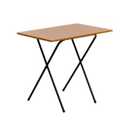 Harbour Housewares Wooden Folding Desk 80cm in Brown - thumbnail 1