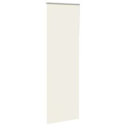 Berkfield Home Roller Blind Blackout Off-White 70x210 cm Fabric Width 65.7 cm Polyester in White - thumbnail 3