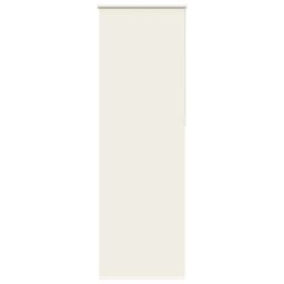 Berkfield Home Roller Blind Blackout Off-White 70x210 cm Fabric Width 65.7 cm Polyester in White
