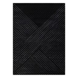 RugsX Emerald Rug in Black - Size: 160 cm x 220 cm - thumbnail 4
