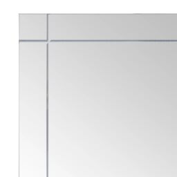 Berkfield Home Wall Mirror 60x40 cm Glass in Silver - thumbnail 5