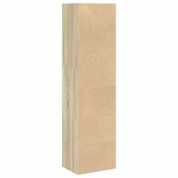 Berkfield Home Bookcase Sonoma Oak 40x30x152 cm Engineered Wood in Brown - Size: 40 x 30 x 152 cm - thumbnail 6