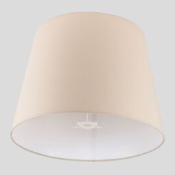ValueLights Aspen Tapered Cream Ceiling Pendant Shade - thumbnail 4