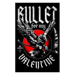 Bullet For My Valentine The Poison Crow Textile Poster in Black - thumbnail 1