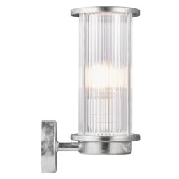 Nordlux Industrial Outdoor Wall Light Silver Galvanized steel E27 Coastal/Marine Safe - Mains Powered, IP54 - thumbnail 3