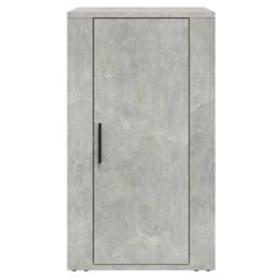 Berkfield Home Sideboard Concrete Grey 40x33x70 cm Engineered Wood - Size: 40 x 33 x 70 cm - thumbnail 3