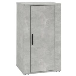 Berkfield Home Sideboard Concrete Grey 40x33x70 cm Engineered Wood - Size: 40 x 33 x 70 cm - thumbnail 2