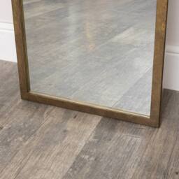 Melody Maison Large Bronze Framed Arched Wall & Leaner Mirror - 50cm X 180cm - Size: 50 cm X 180 cm - thumbnail 6