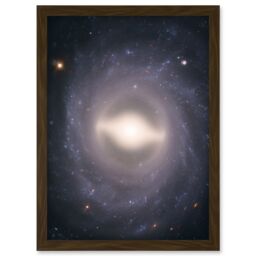 Artery8 Hubble Space Telescope Image NGC 1015 Supernova Barred Spiral Galaxy w/ Symmetrical Arms A Black Hole & Star Forming Region Bright Central - thumbnail 1