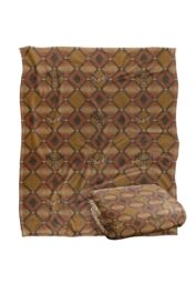 JQ Licensing Jl-Jp Deer Southwest Brown Hunting Pattern Silky Touch Super Soft Throw Blanket 152 X 127 cm in White - thumbnail 2