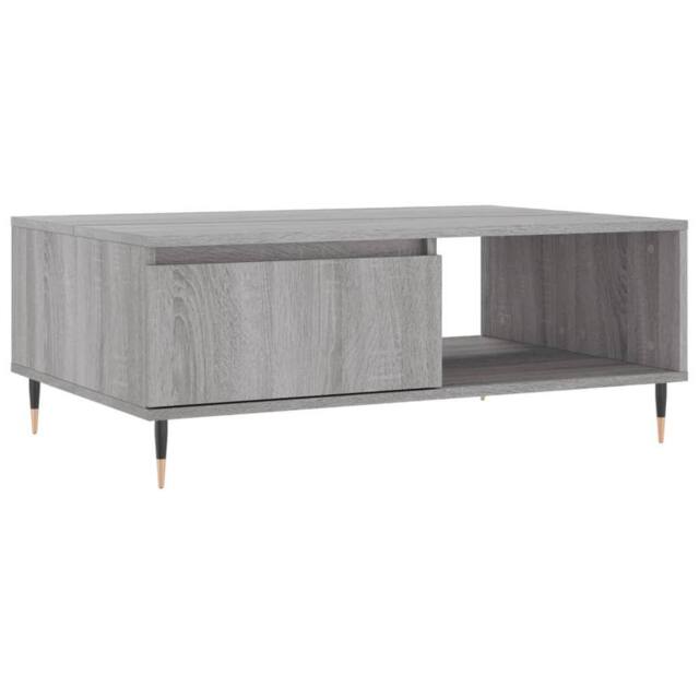 Berkfield Home Coffee Table Grey Sonoma 90x60x35 cm Engineered Wood - Size: 90 x 60 x 35 cm - image 1