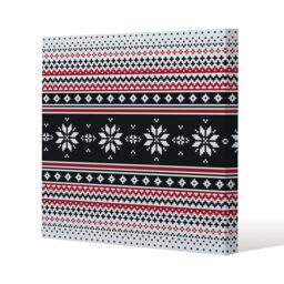 Benjamin Tate Design Abstract christmas (canvas) / 101 x 101 x 4cm in Natural - Size: 101 x 101 x 4 cm - thumbnail 1