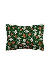 Scion 'Fan Floral' Cotton Duvet Cover Set in Green - Size: Single - thumbnail 3