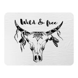 Benjamin Tate Design Boho Chic Fashion Blanket in Natural - Size: 120 cm x 150 cm - thumbnail 1