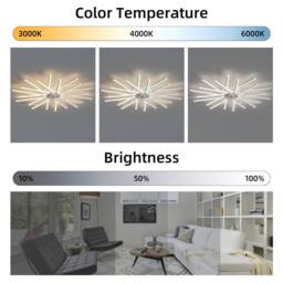 NIVOR 20 Led Linear Dimmable Reversible Ceiling Fan with Lights & Remote in White - thumbnail 6