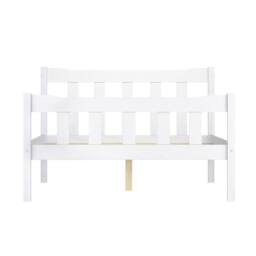 Lemon Pavilion Furniture Havana King Size Bed Frame (Pack of 2) - Pine/Metal in White - thumbnail 3