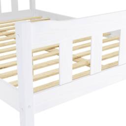 Lemon Pavilion Furniture Havana King Size Bed Frame (Pack of 2) - Pine/Metal in White - thumbnail 4