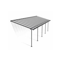 Palram Patio Cover Sierra 3X9.15 Clear - L924 x W299 x H305 - Grey - thumbnail 1