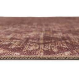 Kukoon Burgundy Trellis Soft Chenille Washable Living Room Area Rug - Size: 120 cm x 170 cm - thumbnail 5