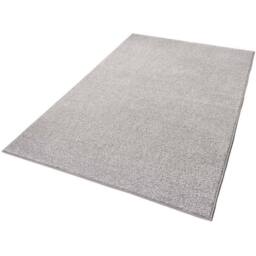 THE RUGS Velours Pure Modern Plain Velour Rug Synthetic Short Pile in White - Size: 80 cm x 150 cm - thumbnail 3