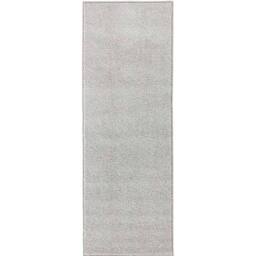 THE RUGS Velours Pure Modern Plain Velour Rug Synthetic Short Pile in White - Size: 80 cm x 150 cm - thumbnail 5
