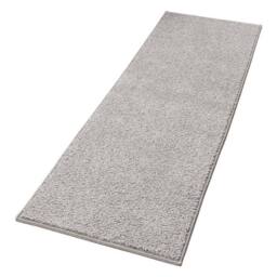 THE RUGS Velours Pure Modern Plain Velour Rug Synthetic Short Pile in White - Size: 80 cm x 150 cm - thumbnail 6