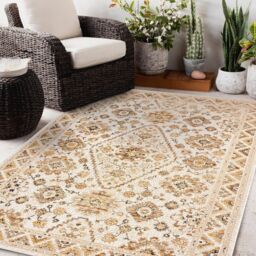 RugsX Color Rug in Beige - Size: 140 cm x 200 cm - thumbnail 4