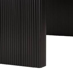 Home Detail Talia Black Oval Japandi Table - thumbnail 7