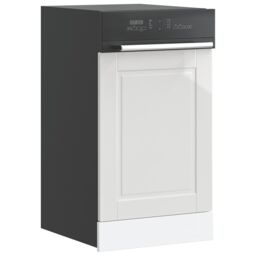 Berkfield Home Dishwasher Panel Porto High Gloss White 45x1, 5x67 cm Engineered Wood
