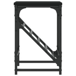 Berkfield Home Shoe Rack Black 60x30x45 cm Engineered Wood - Size: 60 x 30 x 45 cm - thumbnail 5
