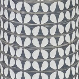 Showerdrape Ravello Geo Floral Grey & White Tumbler - thumbnail 3