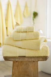 Deyongs Egyptian Embrace Towels - Egyptian Cotton Fluffy, Soft & Absorbent - 1846 in Lemon - thumbnail 1