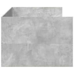 Berkfield Home Daybed with Drawers without Mattress Concrete Grey 90x200 cm - thumbnail 5