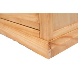 Cabinet Bits Lucca 5 Drawer Chest of Drawers Wood Knob in Light Brown - thumbnail 6