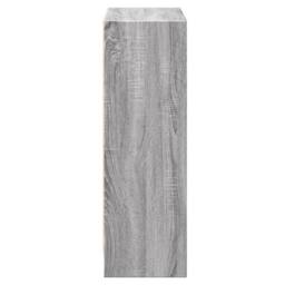 Berkfield Home Decorative Bookshelf Grey Sonoma 60x24x74.5 cm Engineered Wood - thumbnail 6