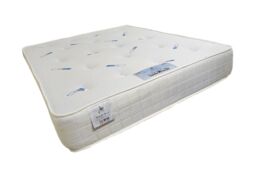 Knight Sleep Coolmax Gel Memory Spring Mattress With Edge Support in White - Size: Super King - thumbnail 2