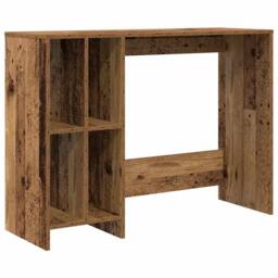 Berkfield Home Modern Desk Old Wood 102.5x35x75 cm Engineered Wood in Brown - thumbnail 3