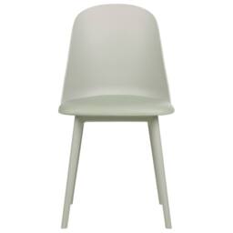 Wyld and Coco Set of 2 Light Green Padded Dining Chairs - thumbnail 5
