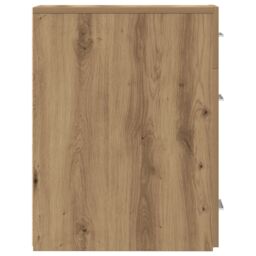 Berkfield Home Apothecary Cabinet Artisan Oak 20x45.5x60 cm Engineered Wood in Brown - thumbnail 8