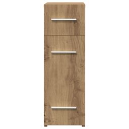 Berkfield Home Apothecary Cabinet Artisan Oak 20x45.5x60 cm Engineered Wood in Brown - thumbnail 6