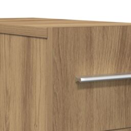 Berkfield Home Apothecary Cabinet Artisan Oak 20x45.5x60 cm Engineered Wood in Brown - thumbnail 9