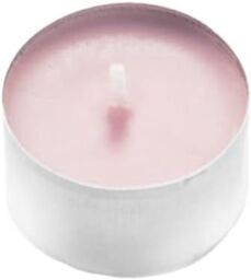 Marco Paul 20 Pack Rose Scented Candle Tealights in Baby Pink - thumbnail 2
