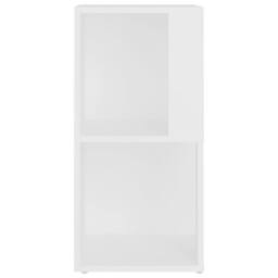 Berkfield Home Decorative Corner Cabinet White 33x33x67cm Engineered Wood - Size: 33 x 33 x 67 cm - thumbnail 6