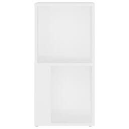 Berkfield Home Decorative Corner Cabinet White 33x33x67cm Engineered Wood - Size: 33 x 33 x 67 cm - thumbnail 5