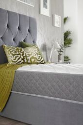 "Aspire 8"" Comfort Rolled Foam Free Bonnell Mattress in White - Size: Double" - thumbnail 2
