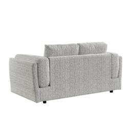 Furnishings For Less UK Bali Modern 3 + 2 Sofa Suite Chenille Fabric Grey - thumbnail 4